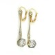 Caravanas Oro 18K Con Brillantes Y Diamantes Caravanas Oro 18K Con Brillantes Y Diamantes