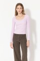 REMERA ESTEFI Lila