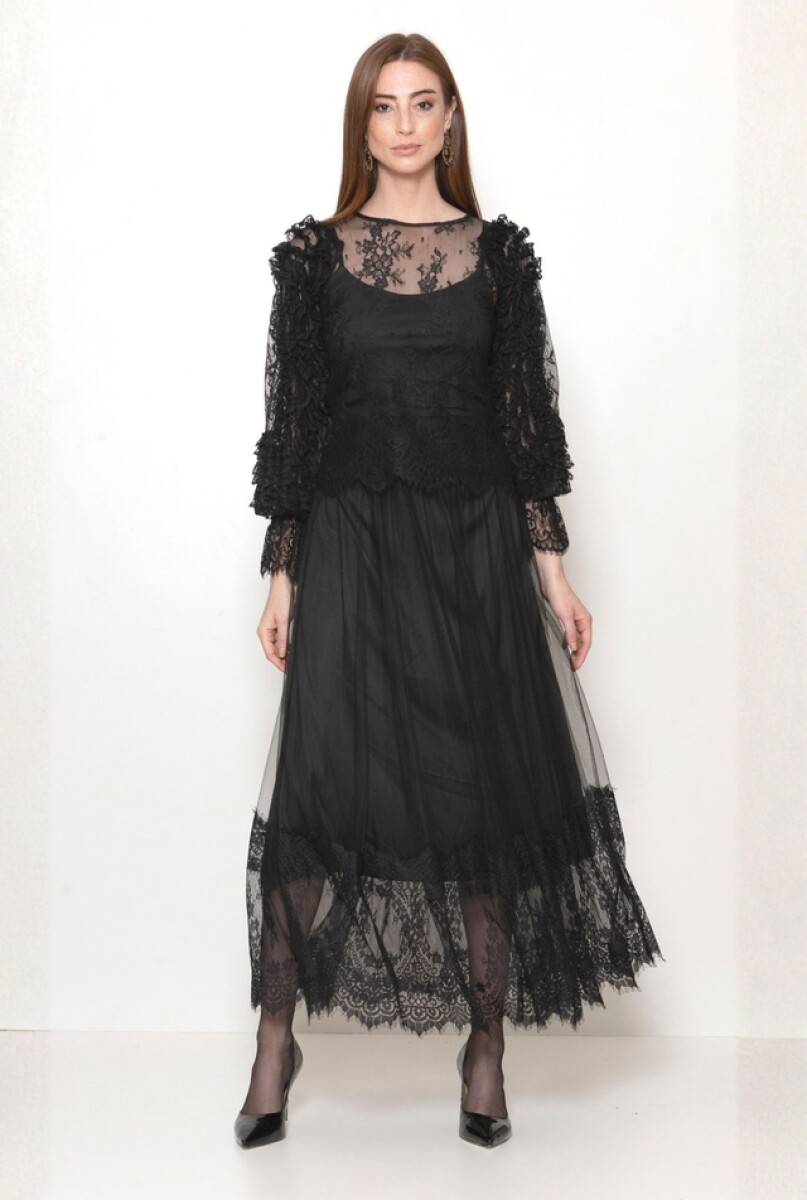 Falda Sloane - Negro 