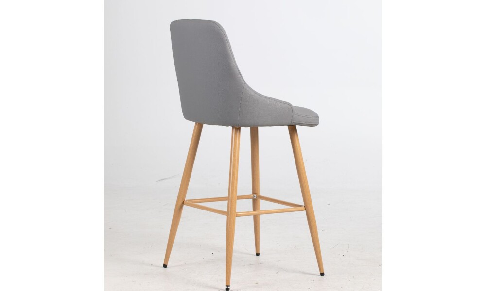 Banqueta BRUNA en PU Gris