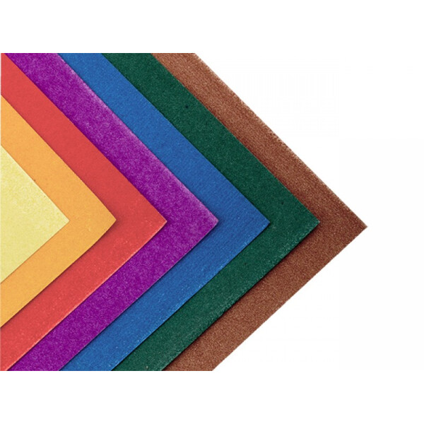 Lija de colores 8 unidades - 25,5 x 18,5 cm