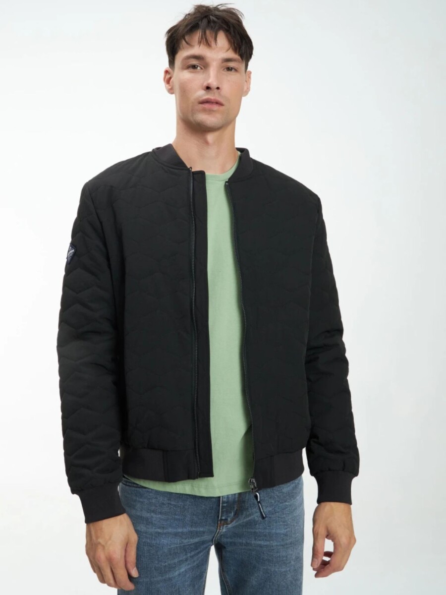 Campera Bomber LORD Uniform - Negro 