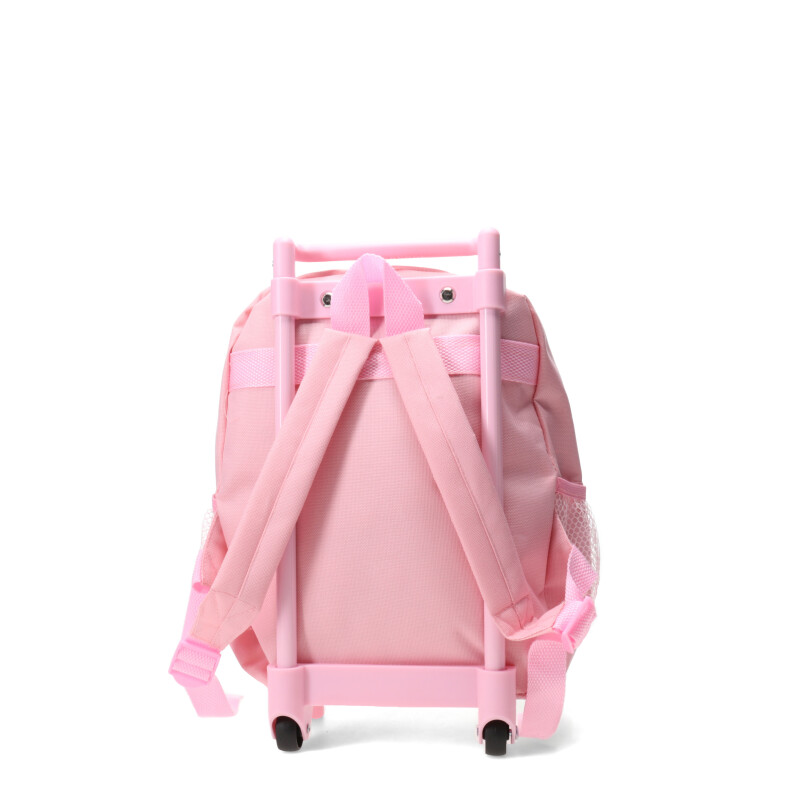 Mochila Paw Patrol Skye Con Carro Rosado - Fucsia