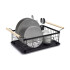 Escurridor Seca Platos Vajilla De Metal Asa De Madera Cocina Imback Color Negro Escurridor Seca Platos Vajilla De Metal Asa De Madera Cocina Imback Color Negro
