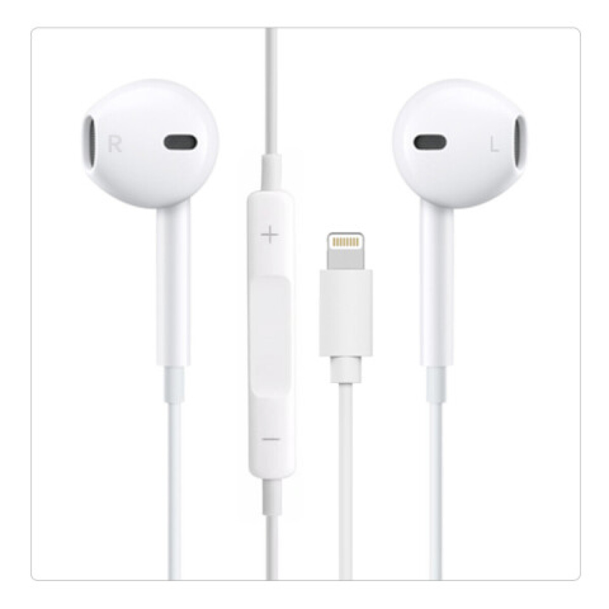 Auriculares Miccell Lightning c/ manos libres 1.15 metros 