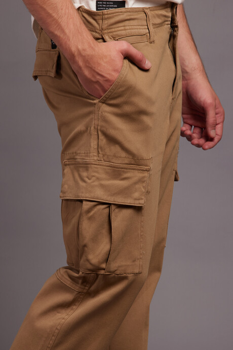 PANTALON CARGO JUANW24 RUSTY Kaki