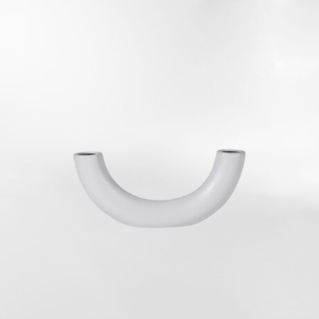 FLORERO CLAY Blanco - Small