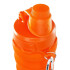 Botella Plegable De Silicona Caramañola Deportiva Libre Bpa Variante Color Naranja