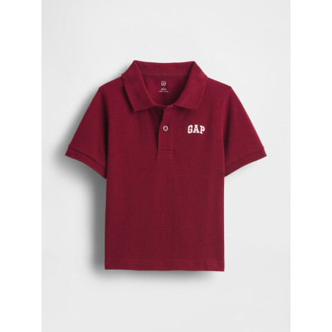 V-FRCH SS LOGO PIQUE POLO RED DELICIOUS