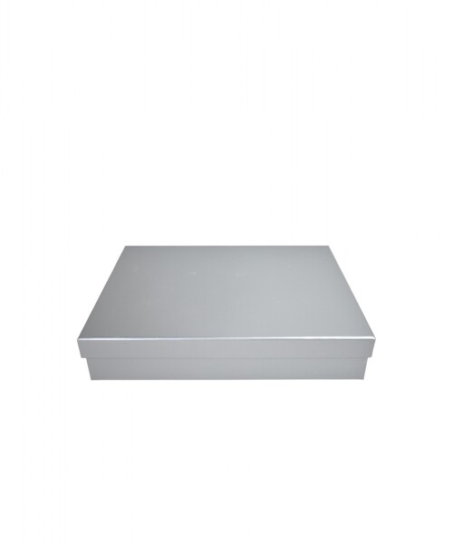 Caja Rigida 24 x 33 x 6 PLATA