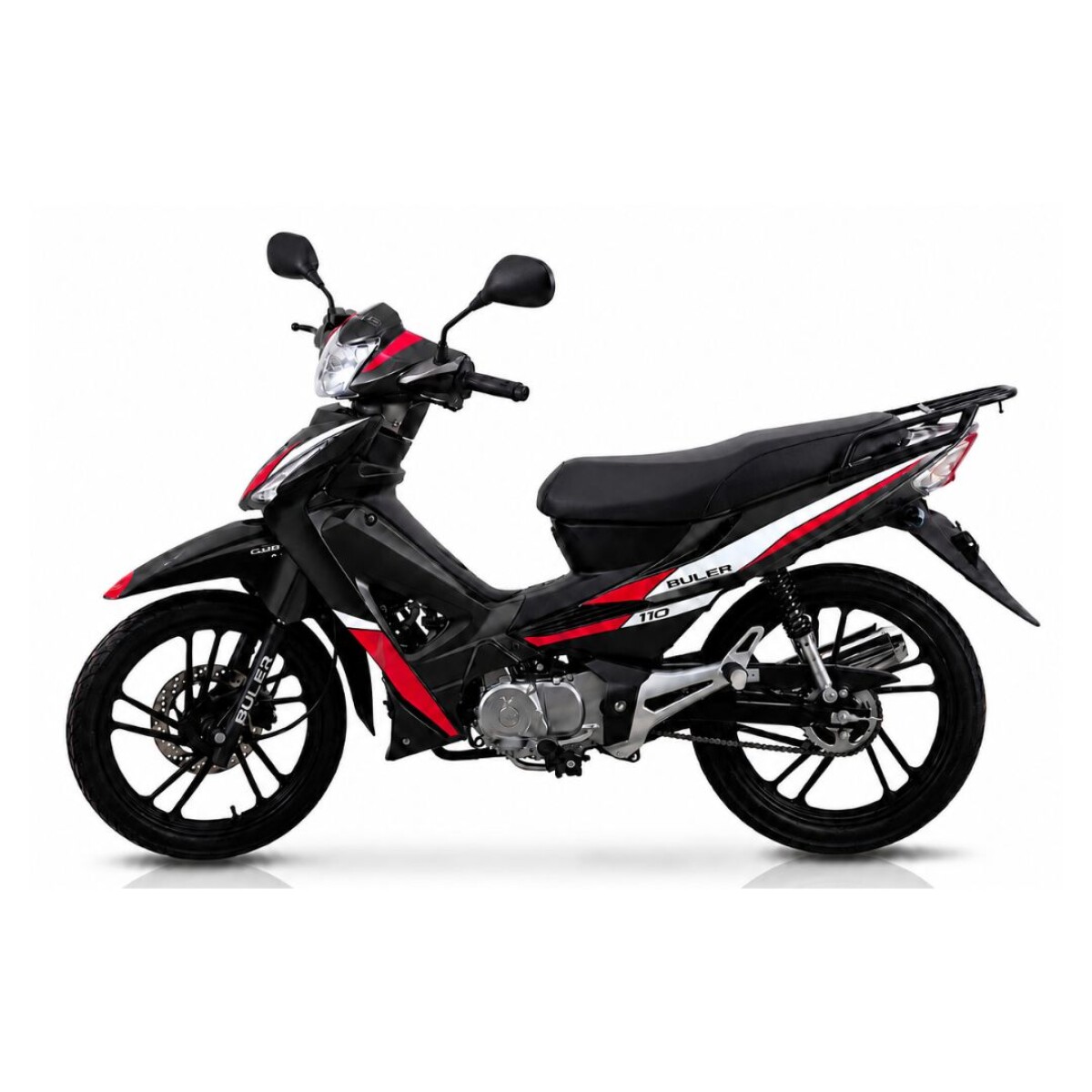Moto Buler Cub 110cc Aleación - Negro 