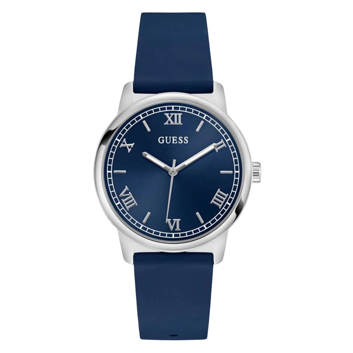 Reloj GUESS EASTON Silicona Azul Esfera 40mm 