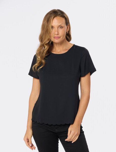 BLUSA CLÁSICA Negro