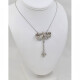 Pendiente Oro 18 K Blanco Y Brillantes Pendiente Oro 18 K Blanco Y Brillantes