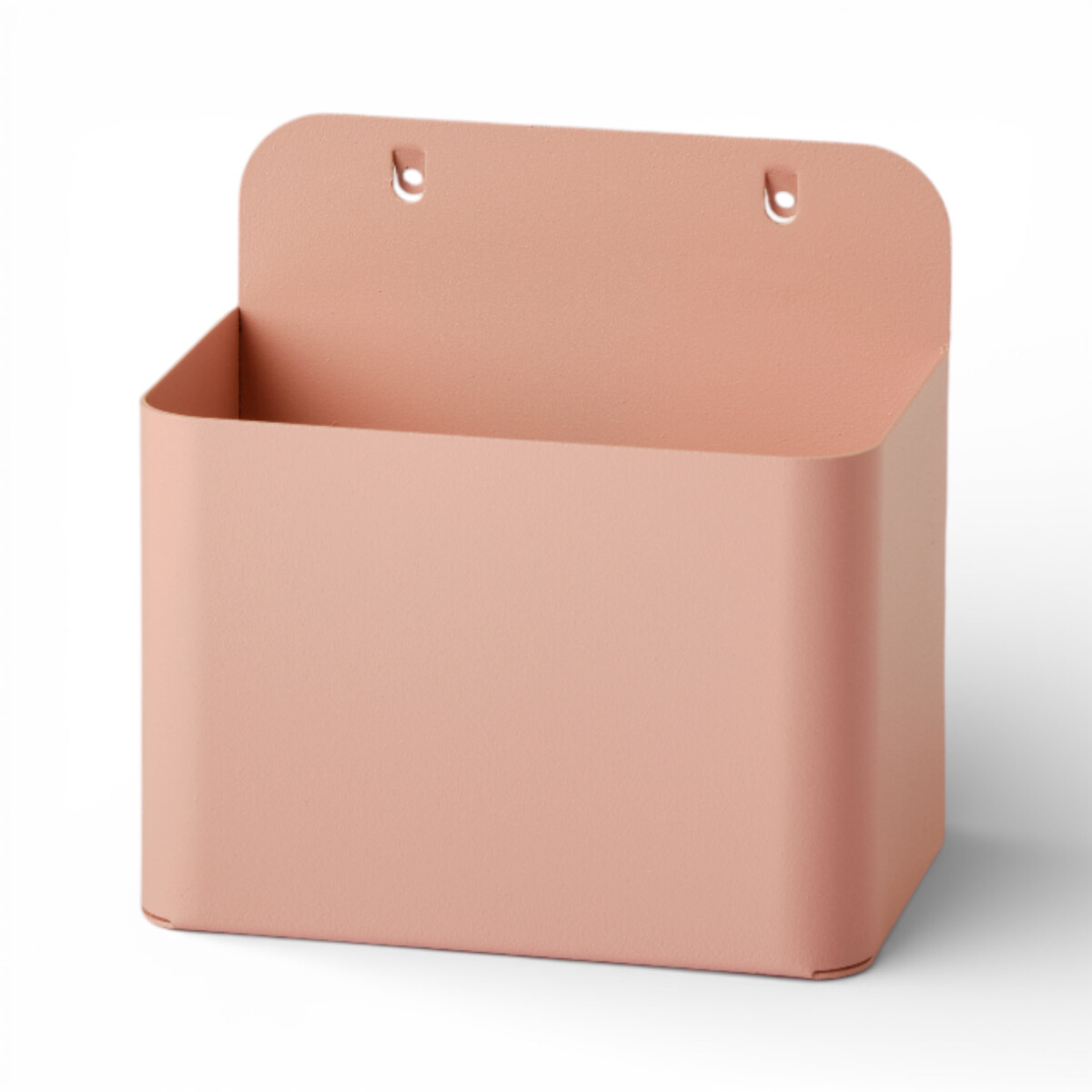 Caja cuadrada pequeña para panel perforado pegboard metálico 