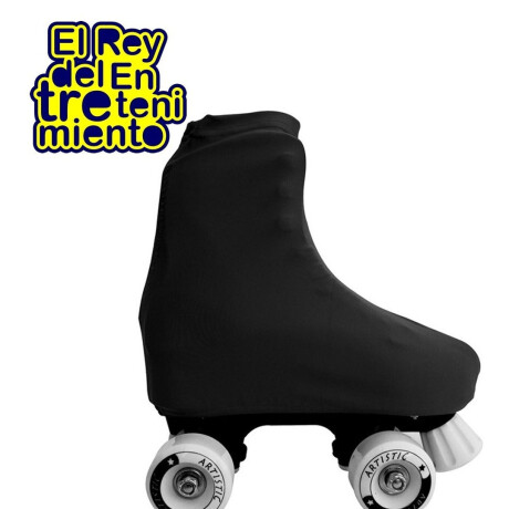 Bolso Alforja P/ Patines + Cubrebota Lycra Colores Negro