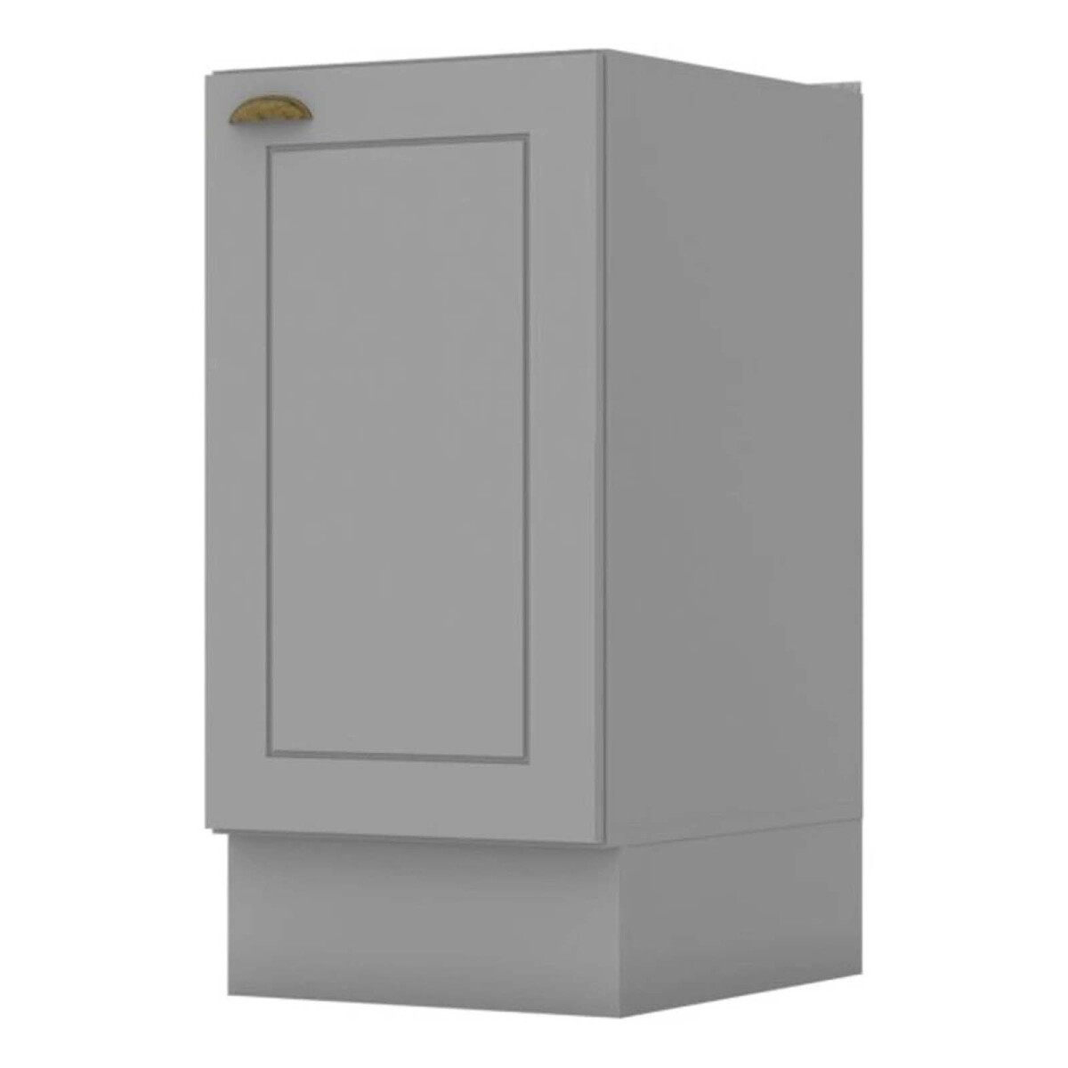 BAJO MESADA - 40 CM MDF GRIS AMERICANA 