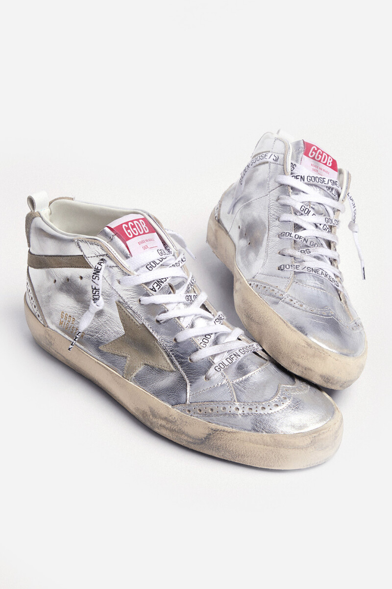 ZAPATILLA MID STAR Plata