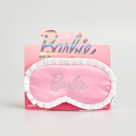 Antifaz de descanso Barbie rosa