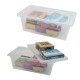 Caja organizadora 5,5lt TRANSPARENTE
