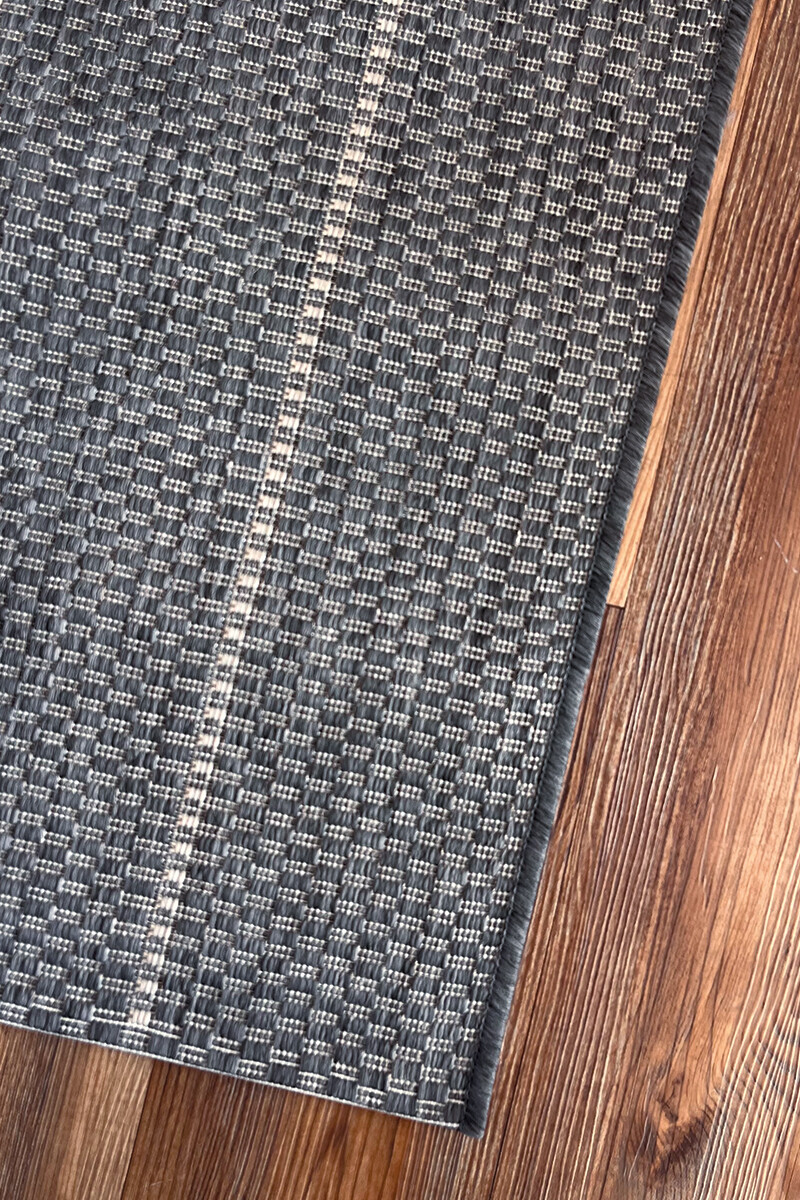 LINEO ALFOMBRA LINEO LIN/B527/3308/ 080X150 ANTHRACITE/SAND