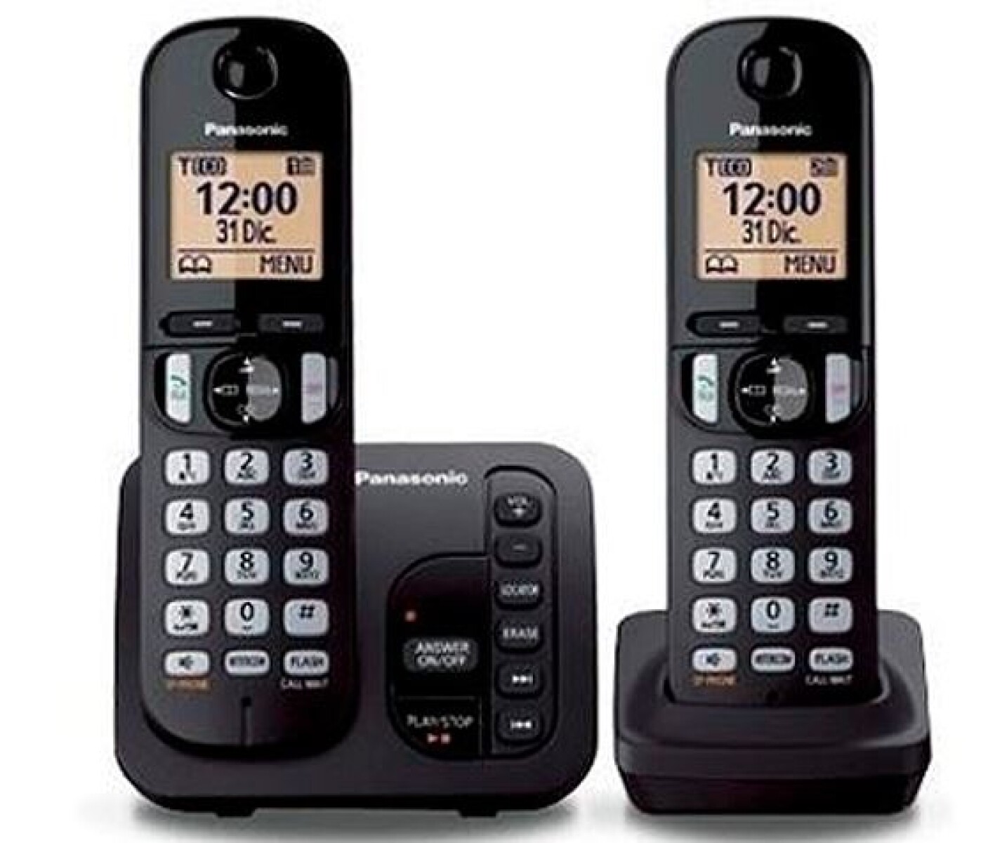 TELEFONO LINEA PANASONIC KX-TGC 222/362 -2 Base -Contestador - Sin color 