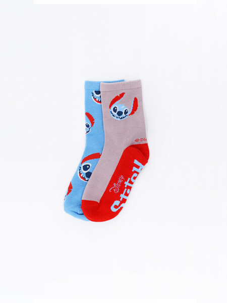 MEDIAS STITCH RETRO PACK X2 VARIANTE 1