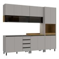 COCINA MODULADA 2.7 MT CON LUZ - ALMA COCINA MODULADA 2.7 MT CON LUZ - ALMA