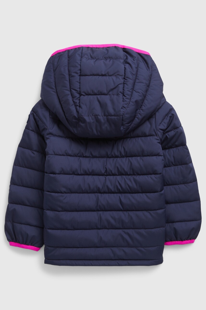 Campera Puffer Toddler Niña Navy Uniform