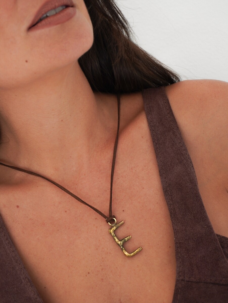 Spelling Necklace - E 
