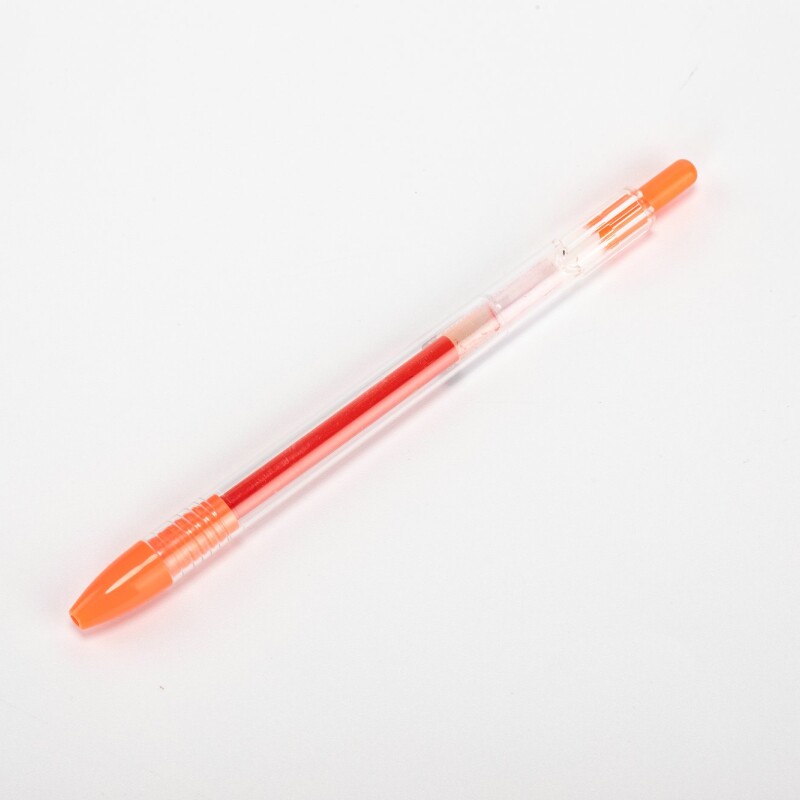 LAPICERA DE GEL RETRACTABLE SIMPLE -ROJA LAPICERA DE GEL RETRACTABLE SIMPLE -ROJA