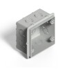 CAJA DE LLAVE 10X10 DE EMBUTIR GRIS GENROD CAJA DE LLAVE 10X10 DE EMBUTIR GRIS GENROD
