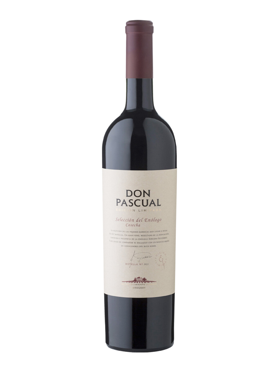 Vino Don Pascual Selección del Enólogo Tinto Sin Tubo 750 ml Vino Don Pascual Selección del Enólogo Tinto Sin Tubo 750 ml