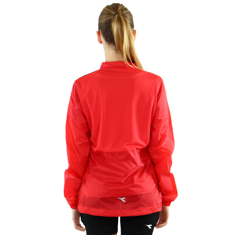 Diadora T2 L. Campera Lightweight Wind Jacket Rojo