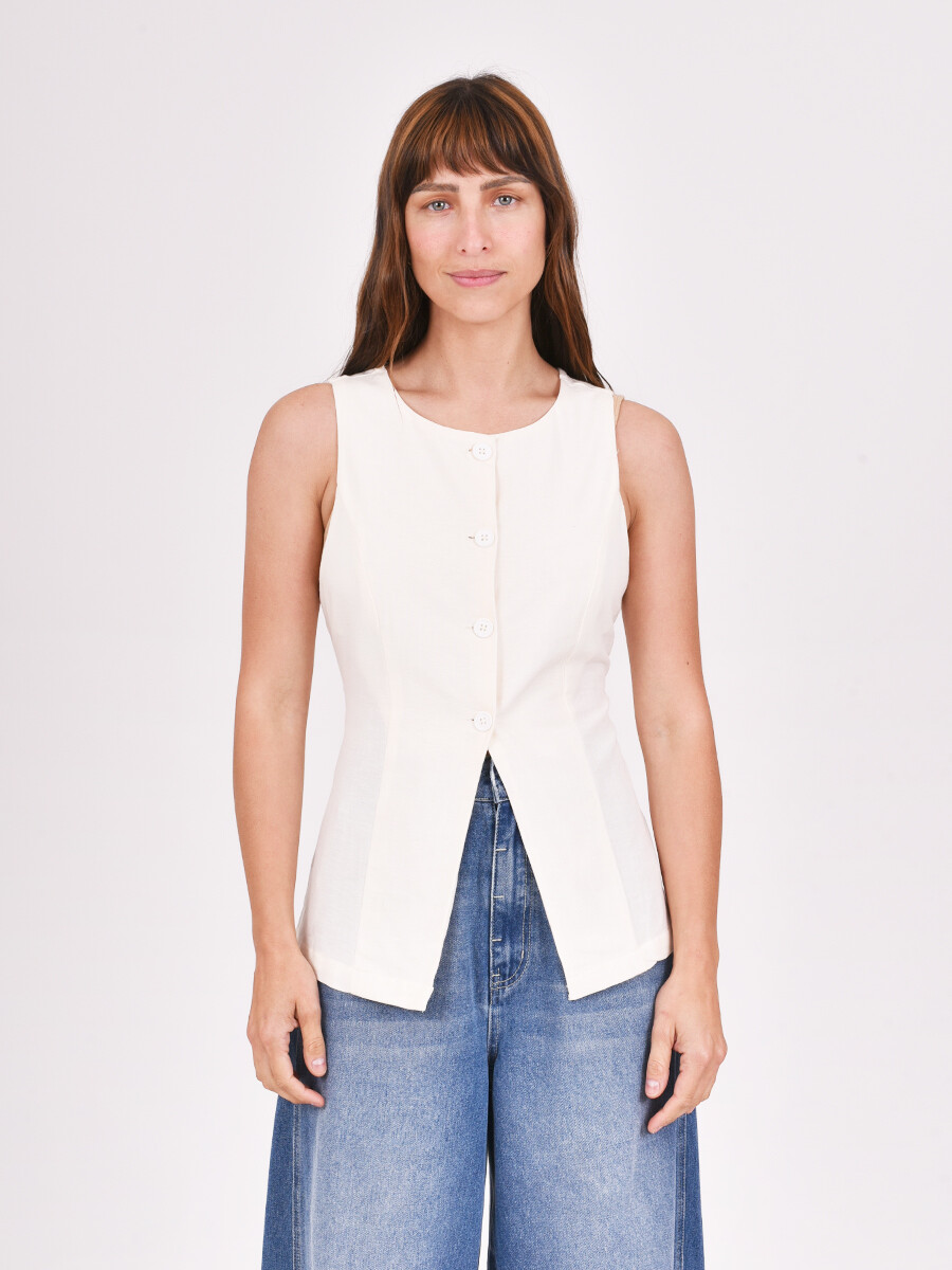 CHALECO SELMA - ARENA MELANGE 