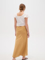 Falda Aglae Beige Oscuro