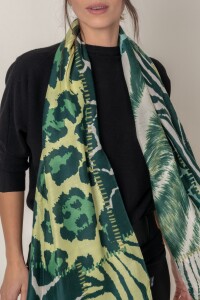 PAÑUELO MULTI PRINT Verde