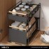 Estante Organizador Bajo Mesada Alacena Cocina 2 Cajones IMBACK Estante Organizador Bajo Mesada Alacena Cocina 2 Cajones IMBACK