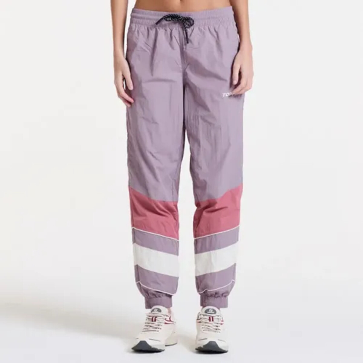 PANT WMN 90S - COLOR BLOCK rosa grape - rosa grape 
