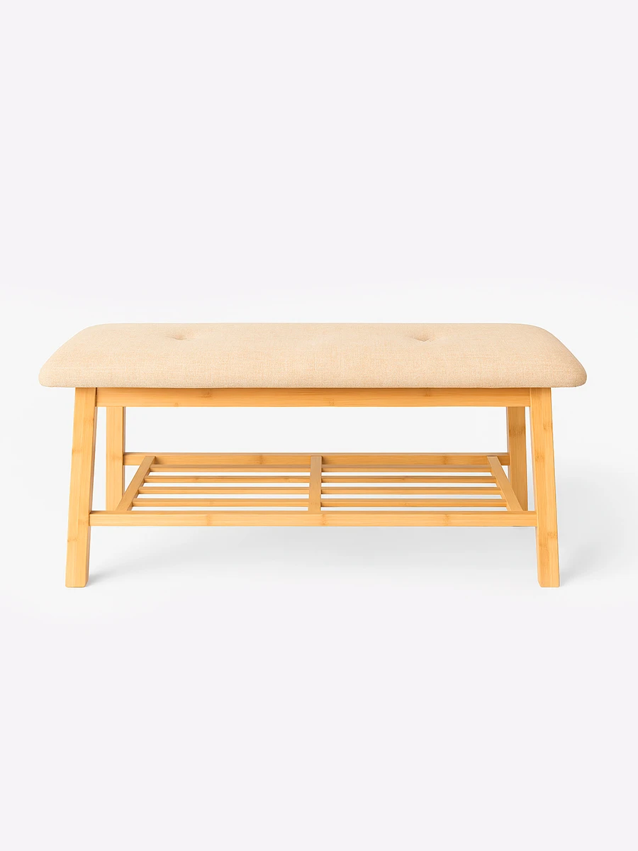 BANCO PIE DE CAMA - BEIGE 