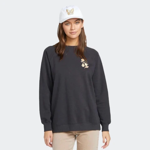 Buzo Volcom Sun Keep Magic Negro