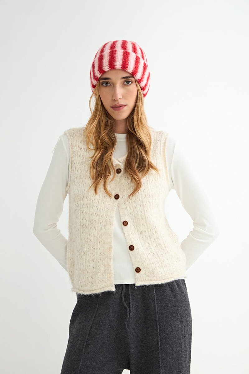 CHALECO ARTEMISIA - BEIGE 
