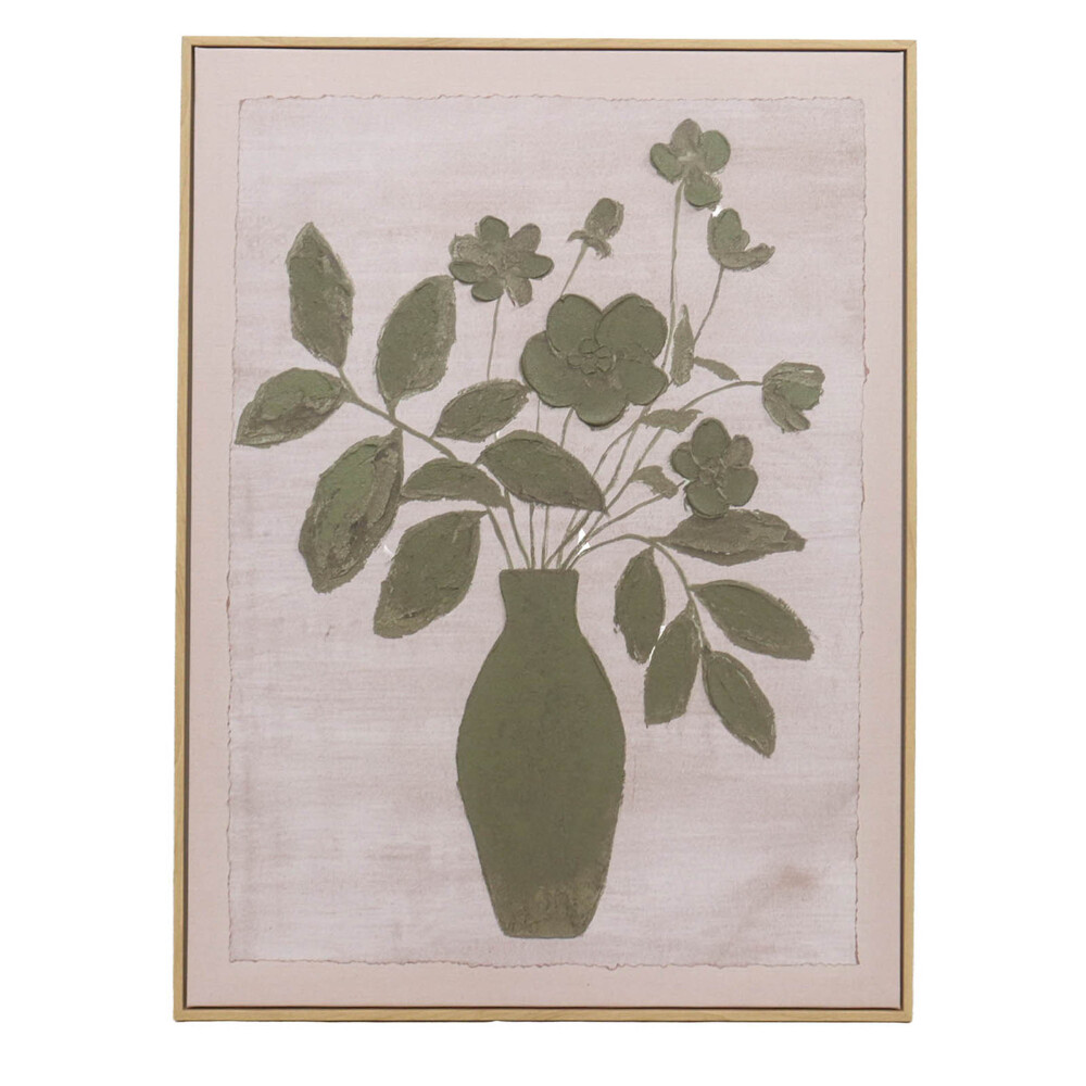 CUADRO JAR II 60X80, V VERDE PAPEL H1GCA250907B