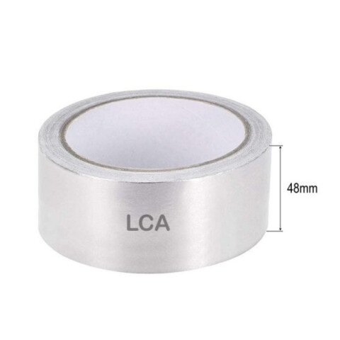 Cinta Aluminio Adhesiva Aire Acondicionado 48 Mts X 25 Mm Cinta Aluminio Adhesiva Aire Acondicionado 48 Mts X 25 Mm