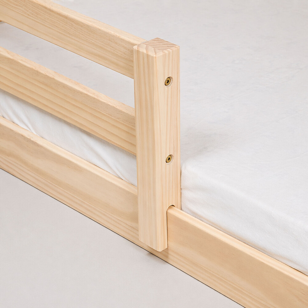 CAMA CASITA MADERA NATURAL-BEIGE FARM
