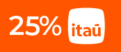 25% OFF TODAS itaú crédito
