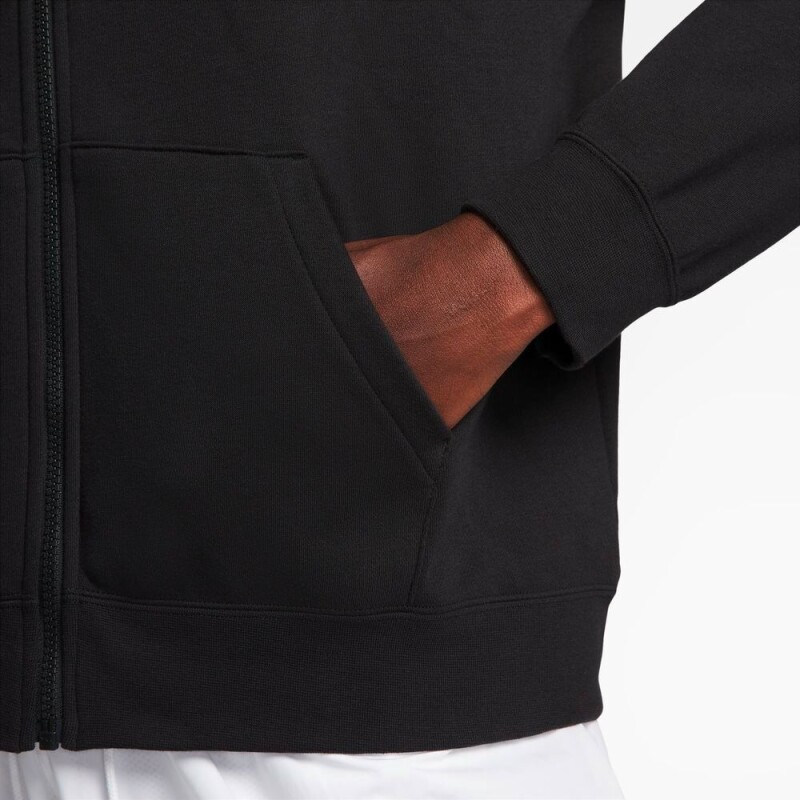 Abrigo Nike Sportswear Club Fleece de Mujer Negro