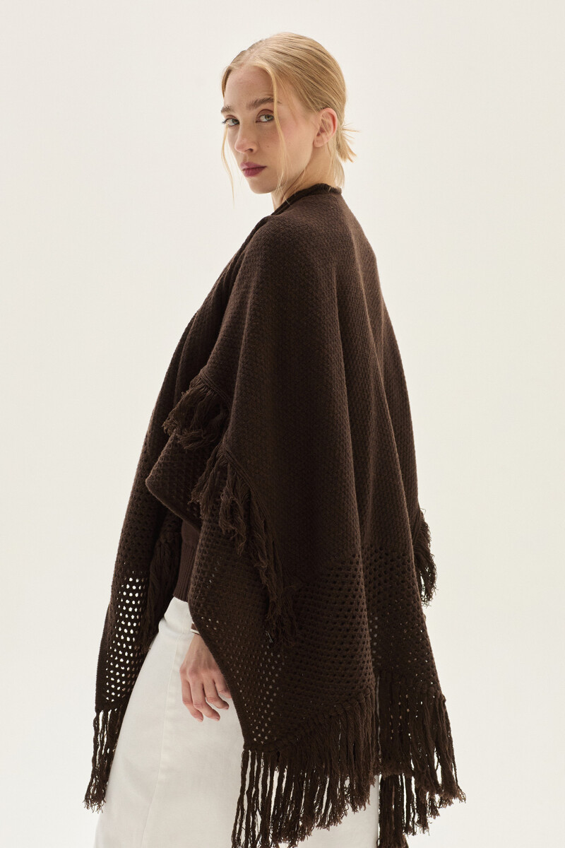 Ruana Suri Chocolate