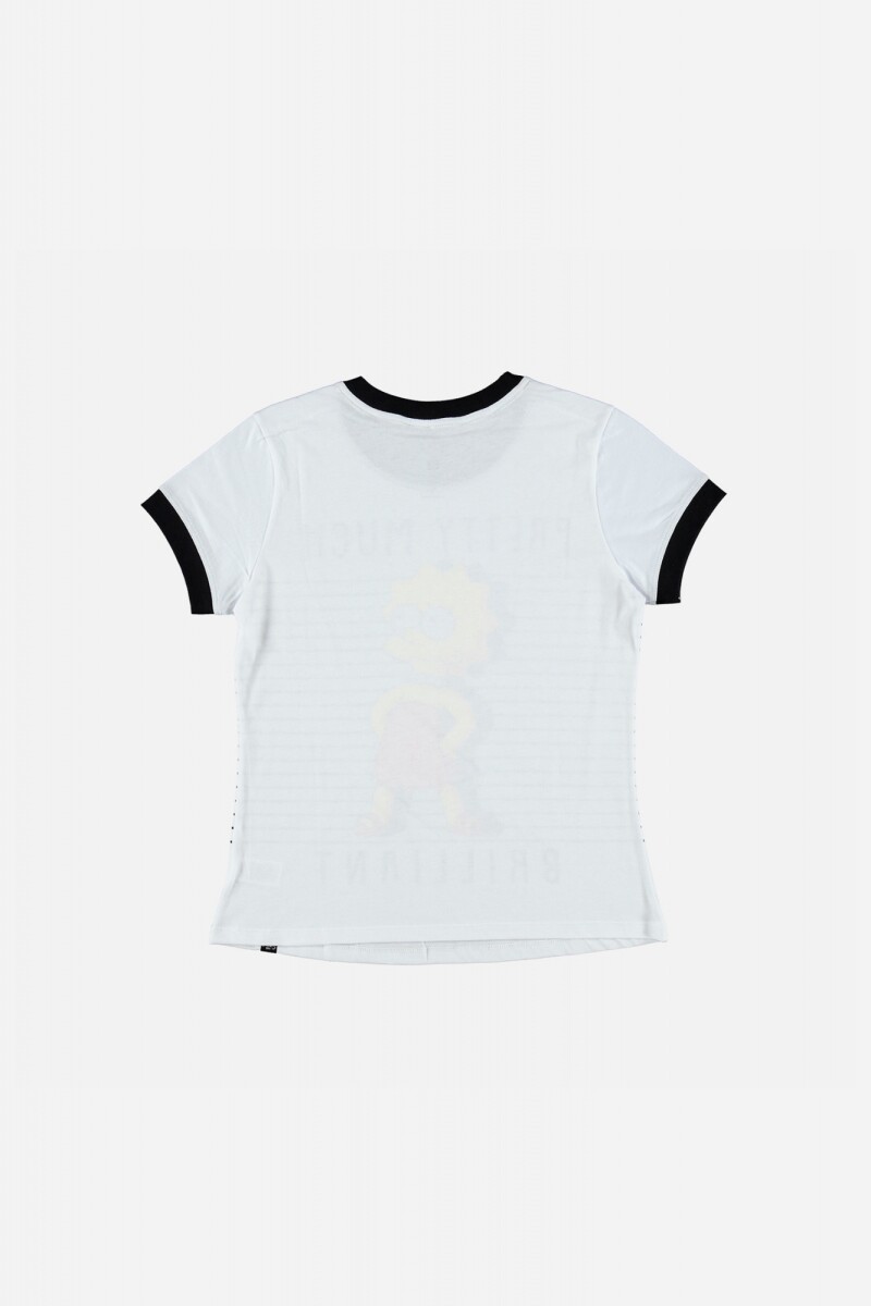 Camiseta dama Simpson BLANCO