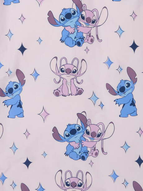 Juego funda nórdica STITCH 155x220 rosa Juego funda nórdica STITCH 155x220 rosa